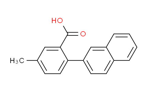 CAS No. 54811-51-7, 5-Methyl-2-(naphthalen-2-yl)benzoic acid