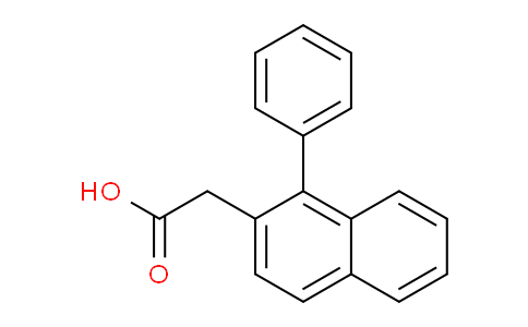 CAS No. 62018-19-3, 2-(1-Phenylnaphthalen-2-yl)acetic acid