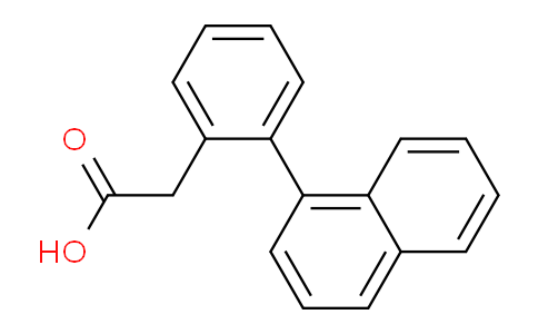 CAS No. 93654-97-8, 2-(2-(Naphthalen-1-yl)phenyl)acetic acid