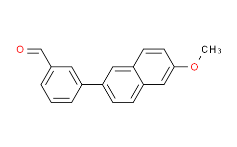 CAS No. 237069-42-0, 3-(6-Methoxynaphthalen-2-yl)benzaldehyde