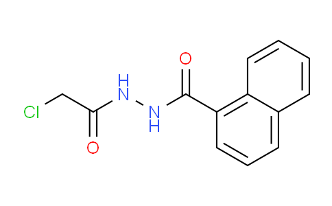 CAS No. 300665-46-7, N'-(2-Chloroacetyl)-1-naphthohydrazide