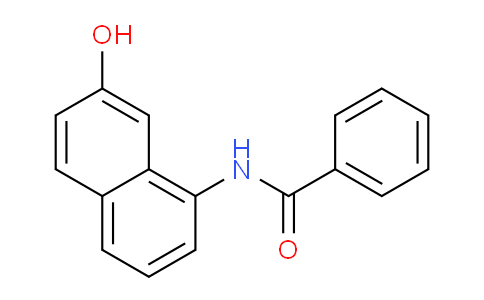 CAS No. 6361-30-4, N-(7-Hydroxynaphthalen-1-yl)benzamide