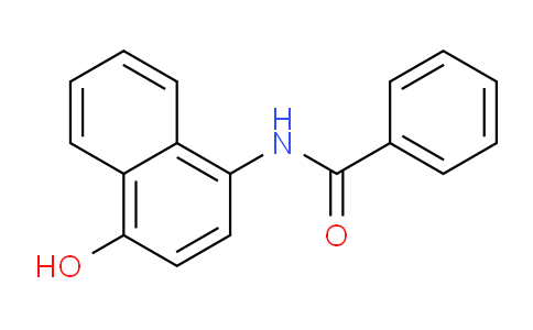 CAS No. 55346-59-3, N-(4-Hydroxynaphthalen-1-yl)benzamide