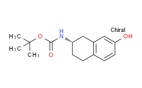 CAS No. 145822-55-5, (S)-tert-Butyl (7-hydroxy-1,2,3,4-tetrahydronaphthalen-2-yl)carbamate