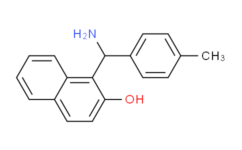 CAS No. 561052-59-3, 1-(Amino(p-tolyl)methyl)naphthalen-2-ol