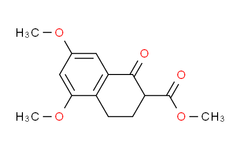 CAS No. 1956327-53-9, Methyl 5,7-dimethoxy-1-oxo-1,2,3,4-tetrahydronaphthalene-2-carboxylate