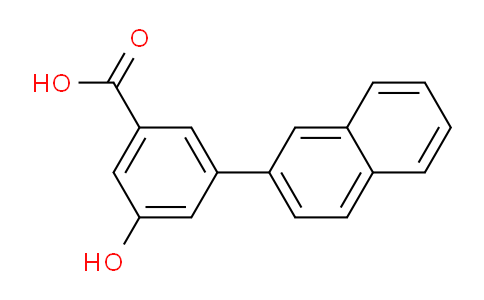 CAS No. 1261953-62-1, 3-Hydroxy-5-(naphthalen-2-yl)benzoic acid