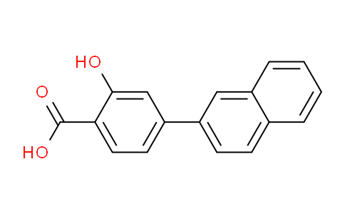 CAS No. 139082-32-9, 2-Hydroxy-4-(naphthalen-2-yl)benzoic acid