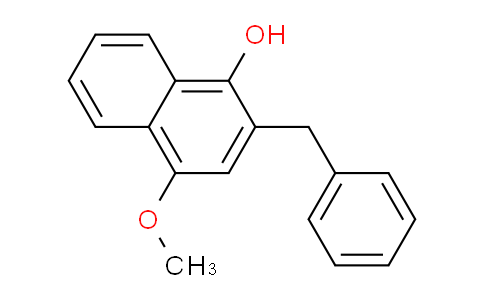 CAS No. 68707-63-1, 2-Benzyl-4-methoxynaphthalen-1-ol