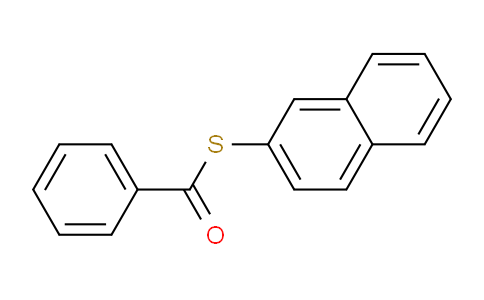 CAS No. 10154-60-6, S-Naphthalen-2-yl benzothioate