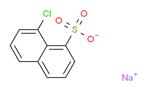 CAS No. 5439-85-0, Sodium 8-chloronaphthalene-1-sulfonate