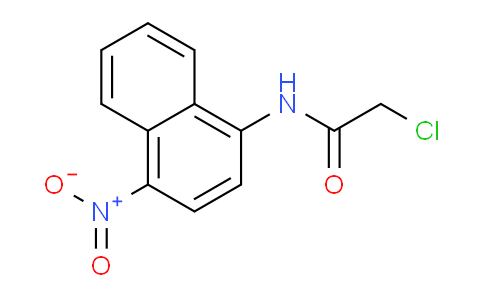 CAS No. 86831-00-7, 2-Chloro-N-(4-nitronaphthalen-1-yl)acetamide