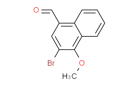 CAS No. 1373162-56-1, 3-Bromo-4-methoxy-1-naphthaldehyde