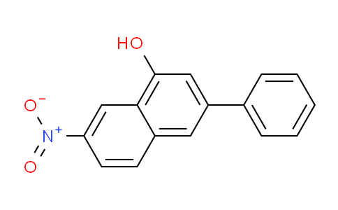 CAS No. 30069-74-0, 7-Nitro-3-phenylnaphthalen-1-ol