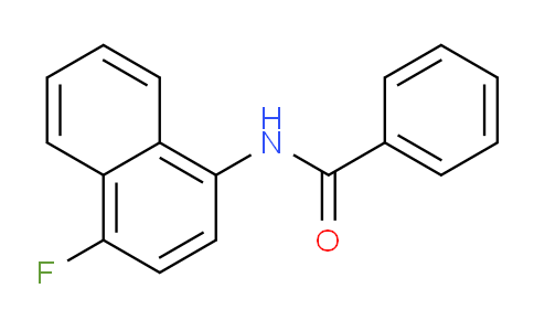 CAS No. 390-69-2, N-(4-Fluoronaphthalen-1-yl)benzamide