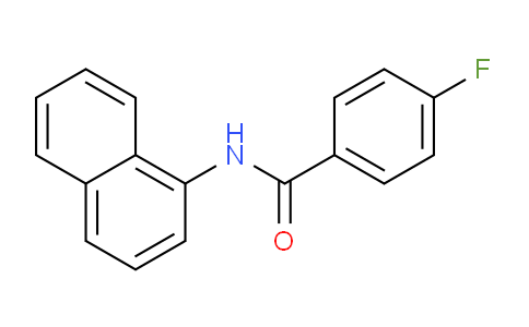 CAS No. 442-72-8, 4-Fluoro-N-(naphthalen-1-yl)benzamide
