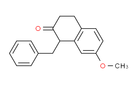 CAS No. 263714-29-0, 1-Benzyl-7-methoxy-3,4-dihydronaphthalen-2(1H)-one