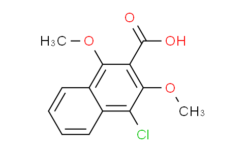 CAS No. 1399663-14-9, 4-Chloro-1,3-dimethoxy-2-naphthoic acid