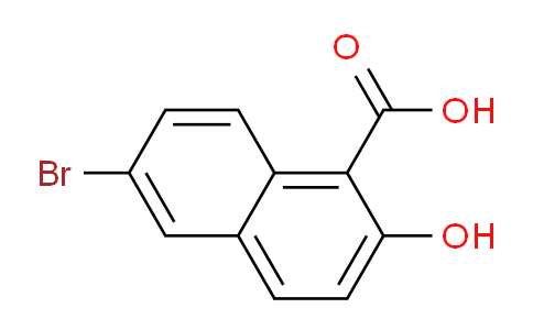CAS No. 65726-23-0, 6-Bromo-2-hydroxy-1-naphthoic acid
