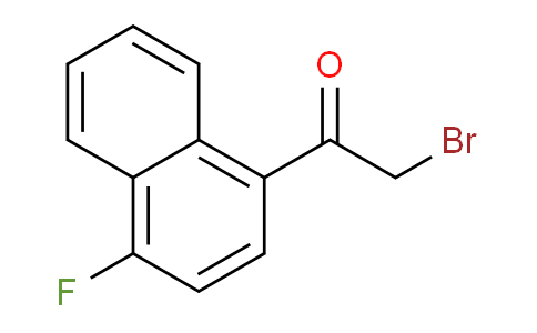 CAS No. 388-31-8, 2-Bromo-1-(4-fluoronaphthalen-1-yl)ethan-1-one