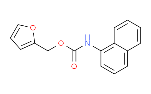 CAS No. 116373-26-3, Furan-2-ylmethyl naphthalen-1-ylcarbamate