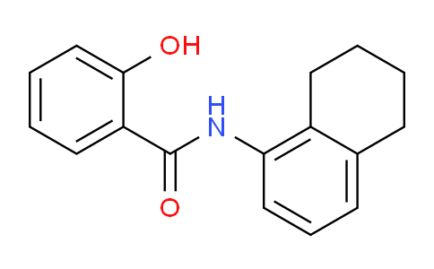 CAS No. 312503-22-3, 2-Hydroxy-N-(5,6,7,8-tetrahydronaphthalen-1-yl)benzamide
