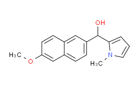 CAS No. 1443312-01-3, (6-Methoxynaphthalen-2-yl)(1-methyl-1H-pyrrol-2-yl)methanol