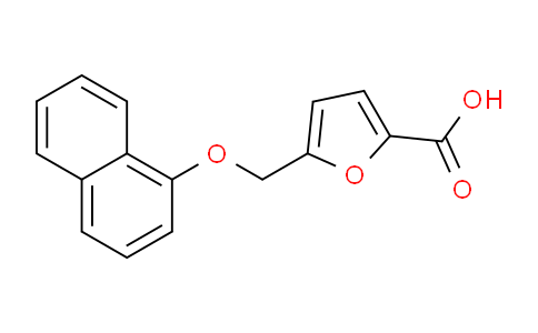CAS No. 402767-66-2, 5-((Naphthalen-1-yloxy)methyl)furan-2-carboxylic acid