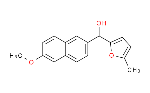 CAS No. 1443350-21-7, (6-Methoxynaphthalen-2-yl)(5-methylfuran-2-yl)methanol