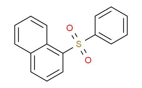 CAS No. 13249-96-2, 1-(Phenylsulfonyl)naphthalene