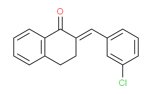 CAS No. 61661-18-5, 2-(3-Chlorobenzylidene)-3,4-dihydronaphthalen-1(2H)-one