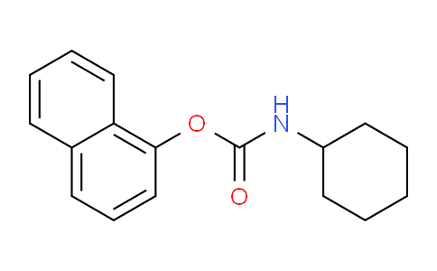 CAS No. 101192-00-1, Naphthalen-1-yl cyclohexylcarbamate