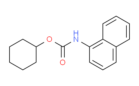 CAS No. 80731-46-0, Cyclohexyl naphthalen-1-ylcarbamate
