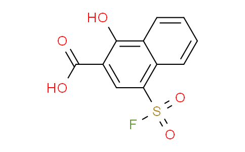 CAS No. 839-78-1, 4-(Fluorosulfonyl)-1-hydroxy-2-naphthoic acid