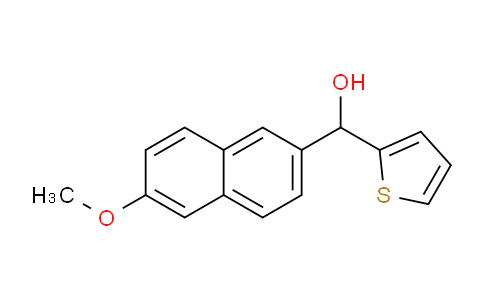 CAS No. 1400289-12-4, (6-Methoxynaphthalen-2-yl)(thiophen-2-yl)methanol