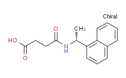 MC767179 | 78681-09-1 | (R)-4-((1-(Naphthalen-1-yl)ethyl)amino)-4-oxobutanoic acid