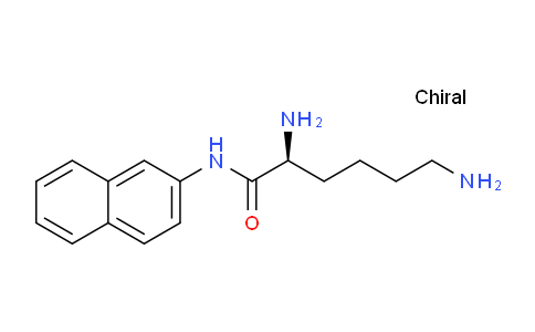 CAS No. 4420-88-6, (S)-2,6-Diamino-N-(naphthalen-2-yl)hexanamide
