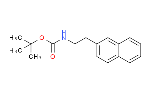 CAS No. 179386-73-3, tert-Butyl (2-(naphthalen-2-yl)ethyl)carbamate