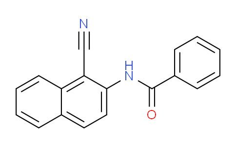 79894-45-4 | N-(1-Cyanonaphthalen-2-yl)benzamide