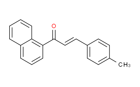 CAS No. 38132-62-6, 1-(Naphthalen-1-yl)-3-(p-tolyl)prop-2-en-1-one