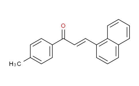 CAS No. 56412-55-6, 3-(Naphthalen-1-yl)-1-(p-tolyl)prop-2-en-1-one