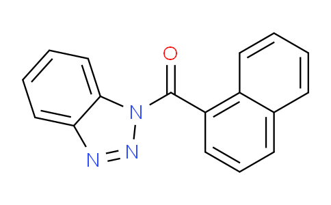 CAS No. 306990-95-4, 1-(Naphthalene-1-carbonyl)-1H-1,2,3-benzotriazole