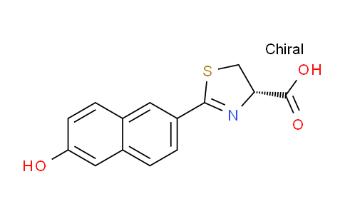 CAS No. 122364-82-3, (S)-2-(6-Hydroxynaphthalen-2-yl)-4,5-dihydrothiazole-4-carboxylic acid