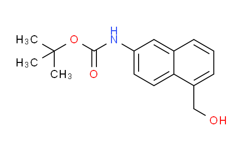 CAS No. 685902-89-0, tert-Butyl (5-(hydroxymethyl)naphthalen-2-yl)carbamate