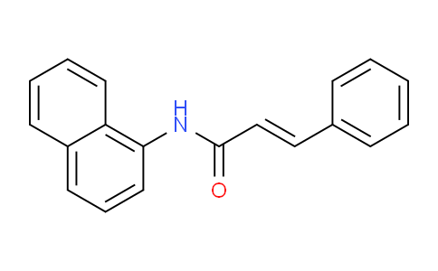 CAS No. 55255-53-3, N-(Naphthalen-1-yl)cinnamamide