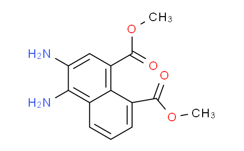 CAS No. 35341-45-8, Dimethyl 3,4-diaminonaphthalene-1,8-dicarboxylate