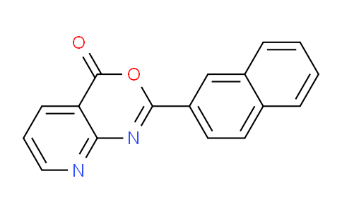 CAS No. 67443-95-2, 2-(Naphthalen-2-yl)-4H-pyrido[2,3-d][1,3]oxazin-4-one