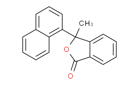CAS No. 78772-71-1, 3-Methyl-3-(naphthalen-1-yl)isobenzofuran-1(3H)-one