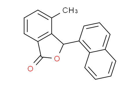 CAS No. 86785-13-9, 4-Methyl-3-(naphthalen-1-yl)isobenzofuran-1(3H)-one