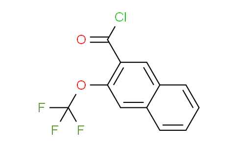 CAS No. 1261534-12-6, 2-(Trifluoromethoxy)naphthalene-3-carbonyl chloride